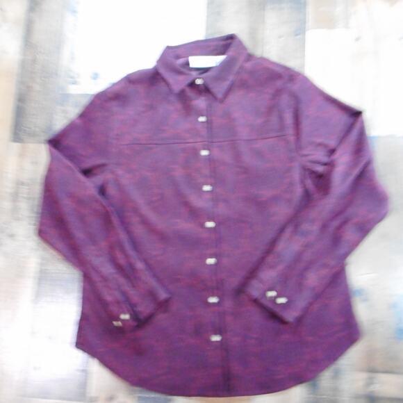 Floral Pattern Blouse By White Stag Size Medium - Picture 1 of 4